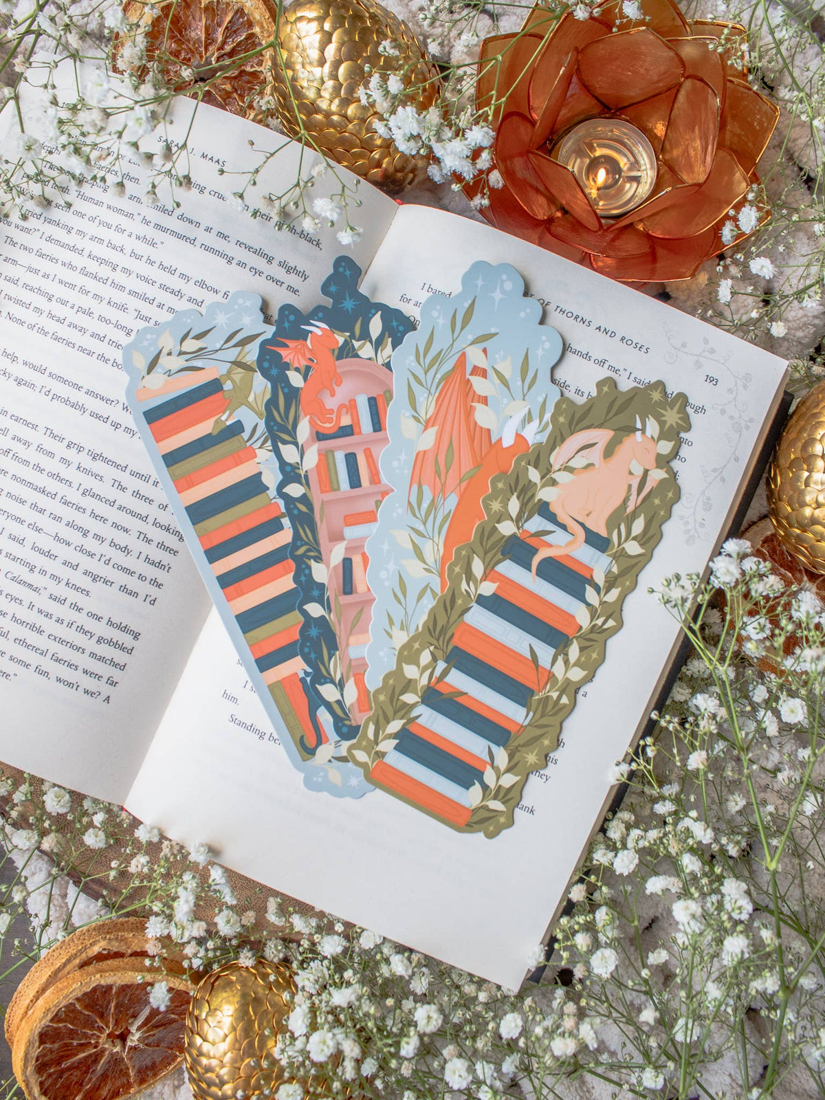 Die-Cut Bookish Bookmark