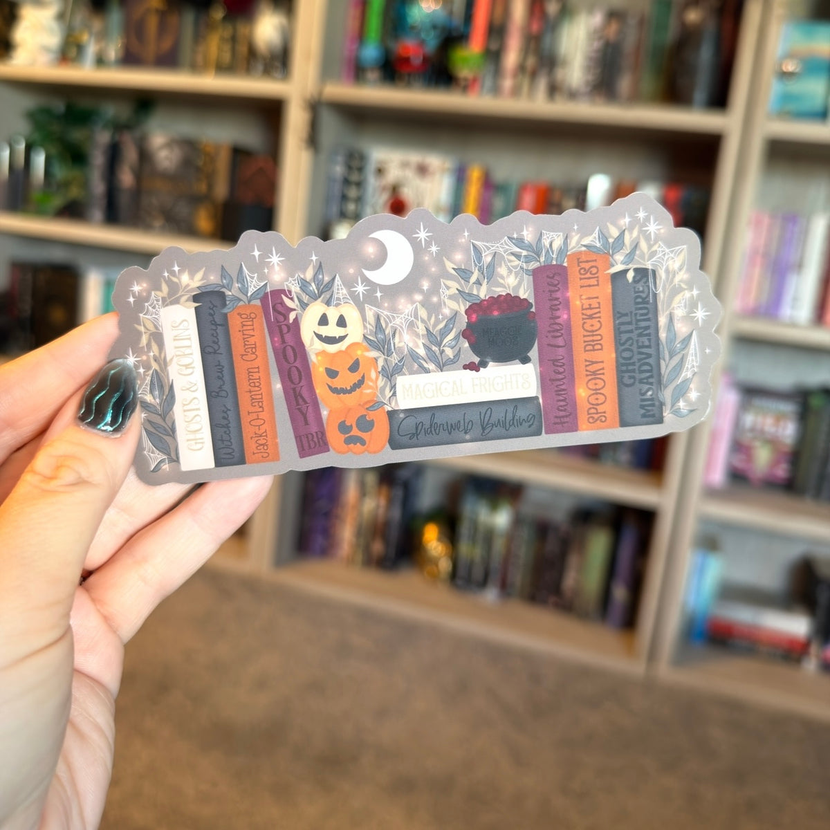 Die-Cut Bookish Bookmark