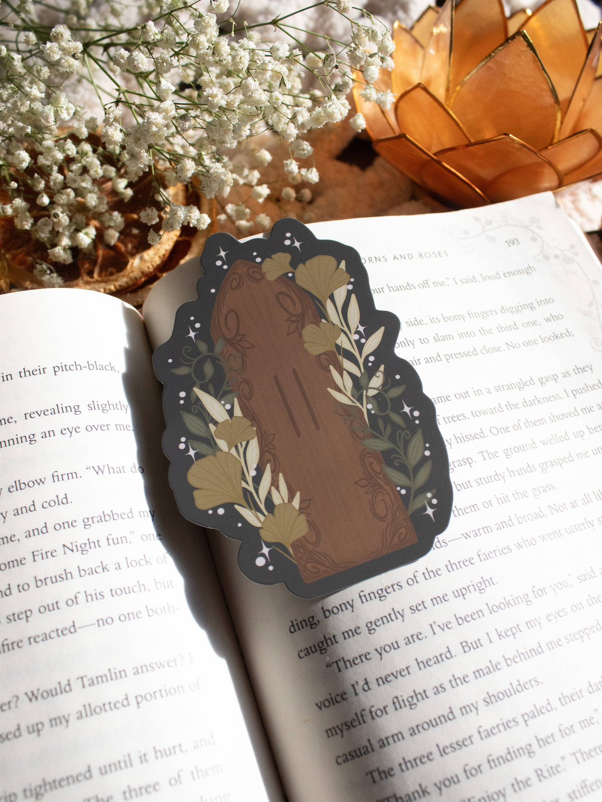 Die-Cut Bookish Bookmark