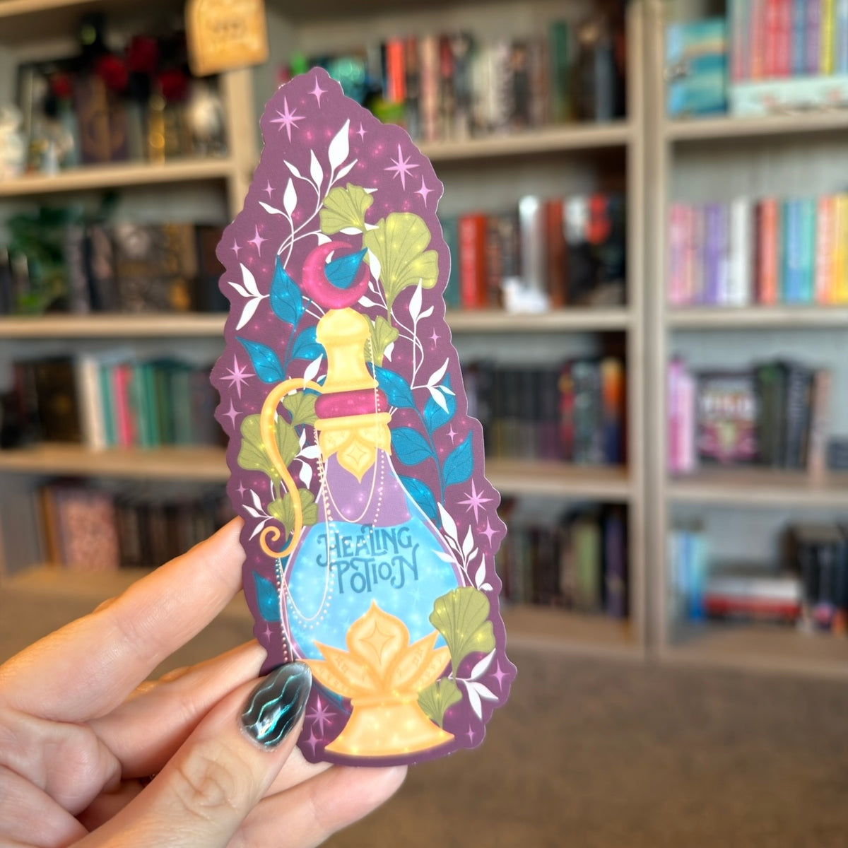 Die-Cut Bookish Bookmark