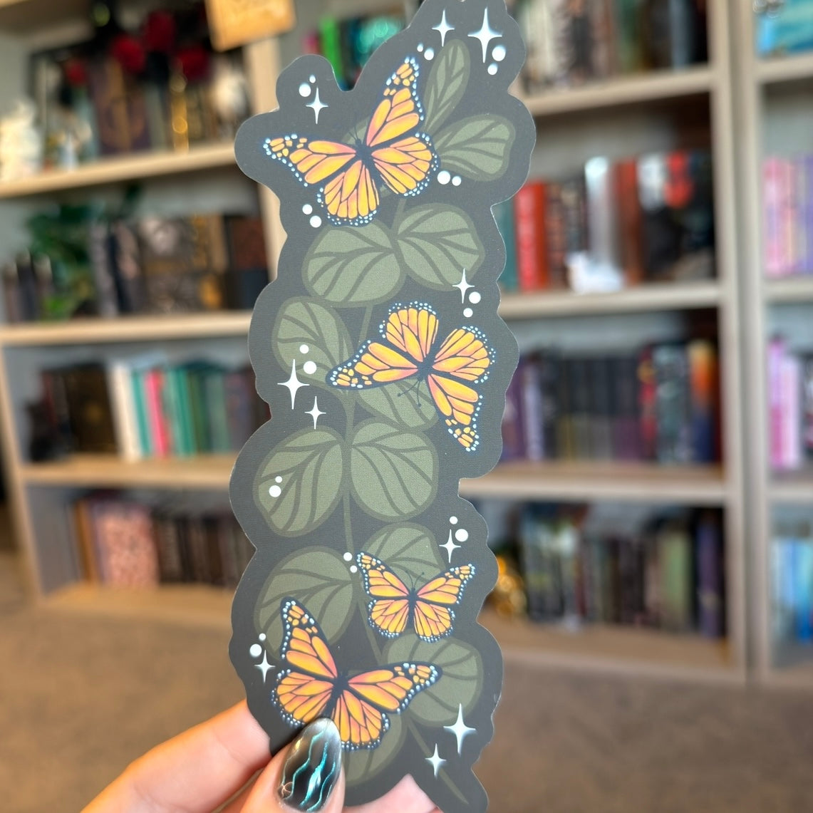 Die-Cut Bookish Bookmark