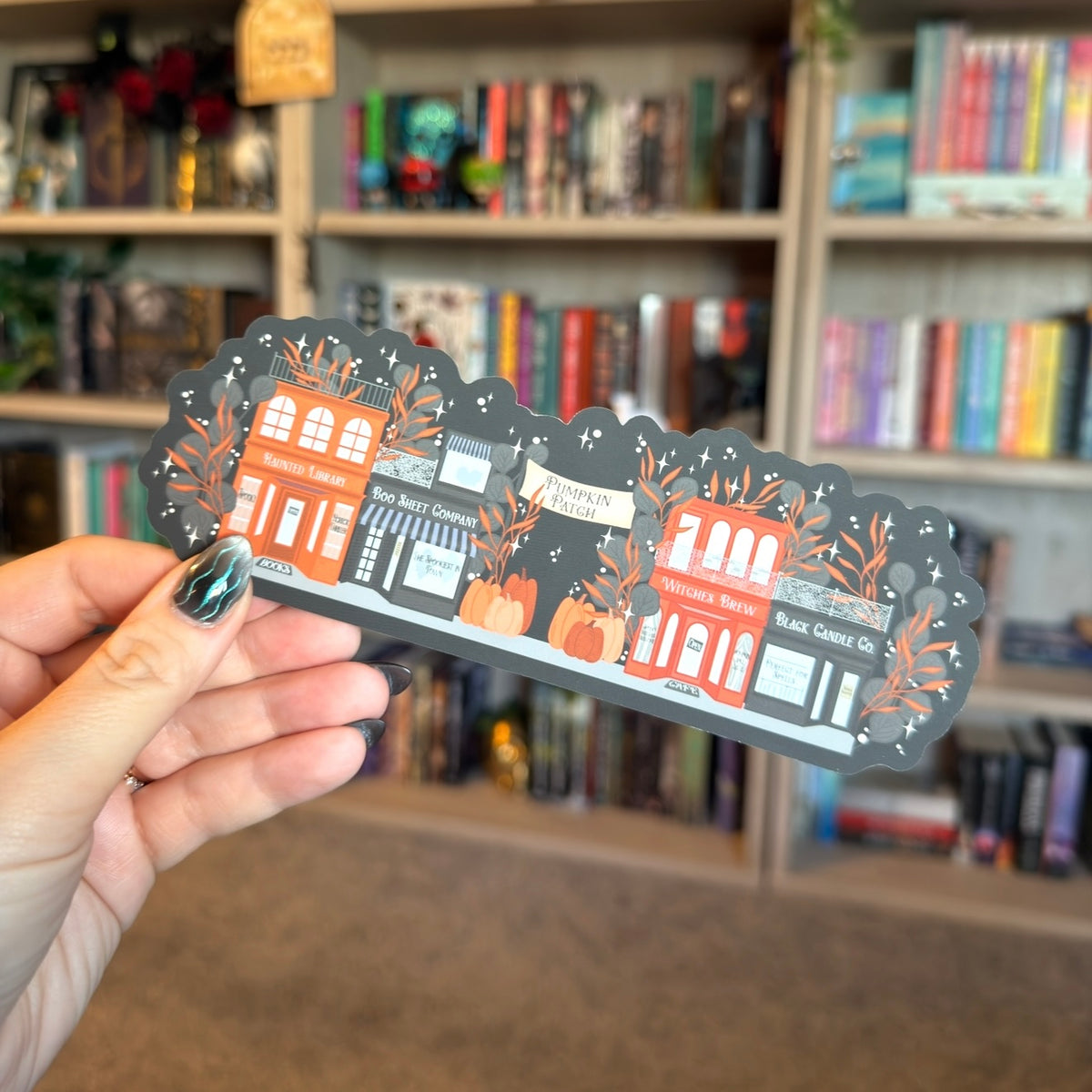 Die-Cut Bookish Bookmark