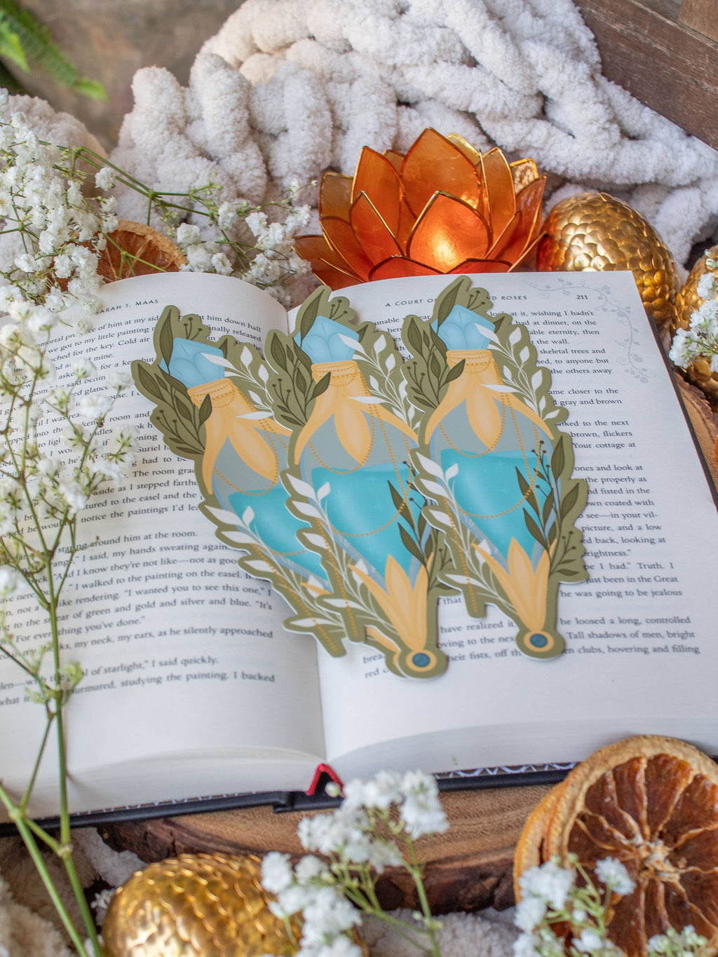 Die-Cut Bookish Bookmark