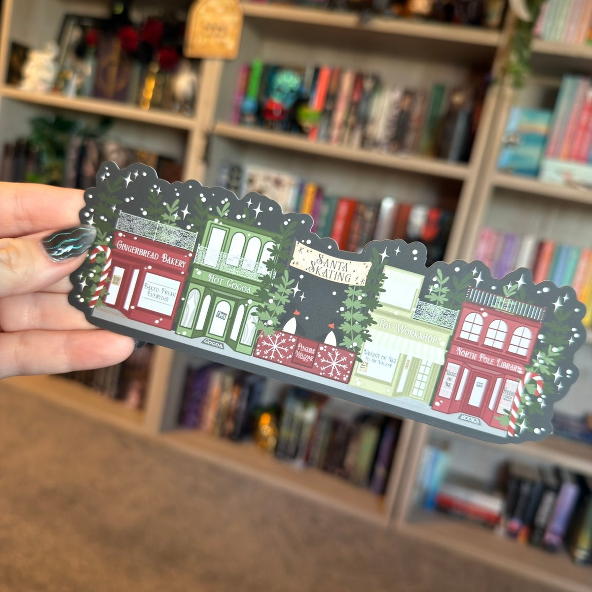 Die-Cut Bookish Bookmark