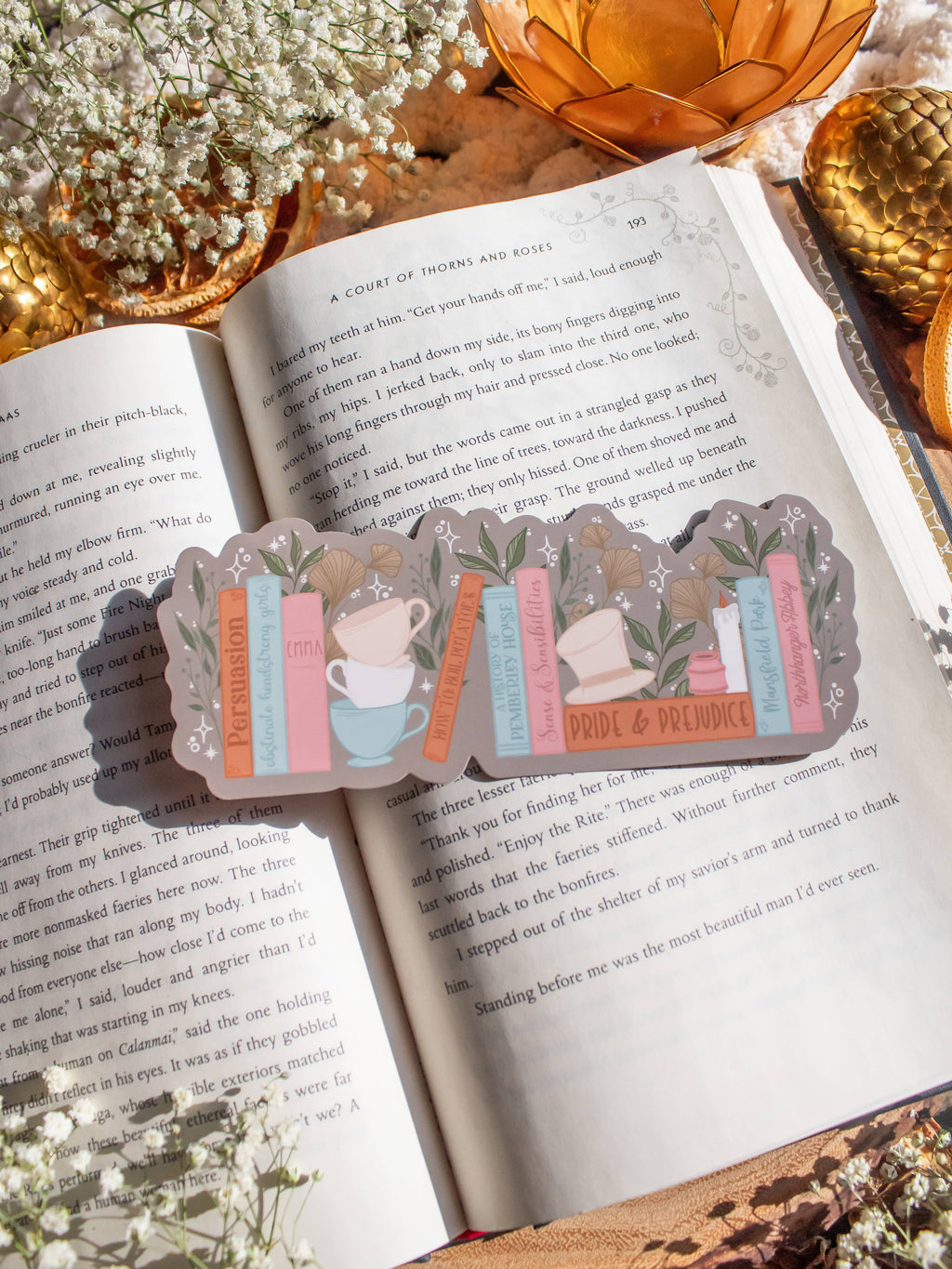Die-Cut Bookish Bookmark