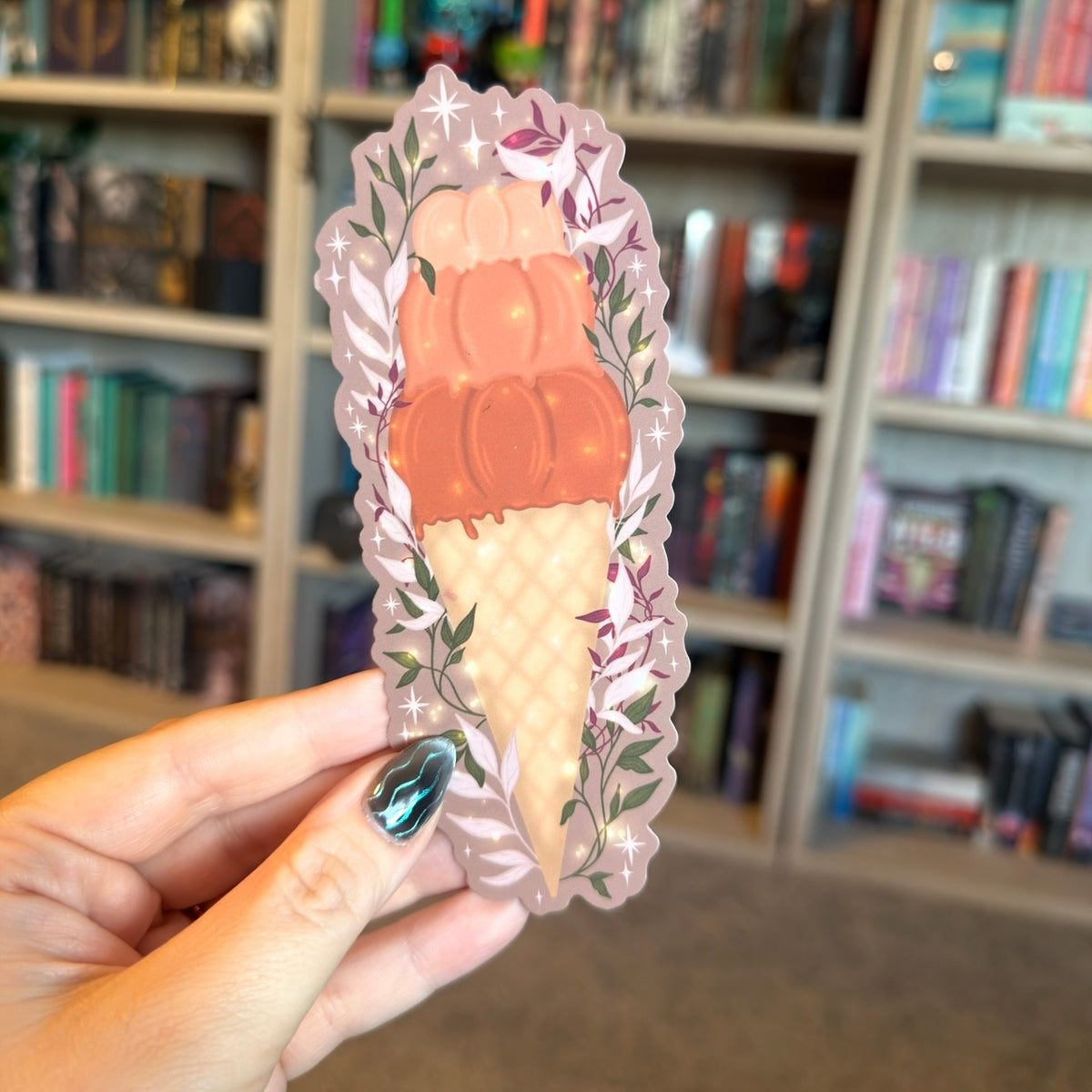Die-Cut Bookish Bookmark