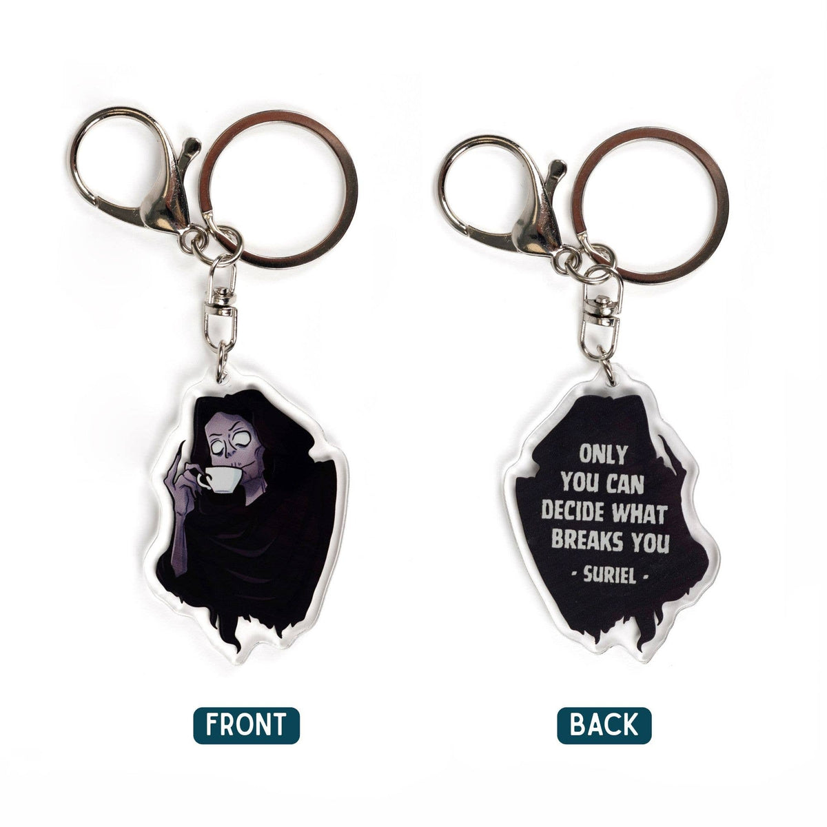 Suriel Quote Keychain | ACOTAR