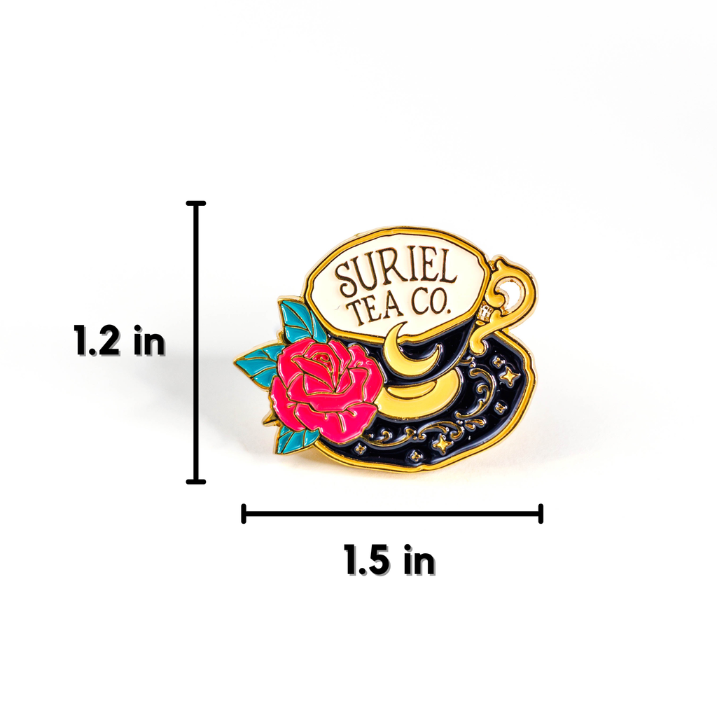 Suriel Tea Company Enamel Pin | ACOTAR