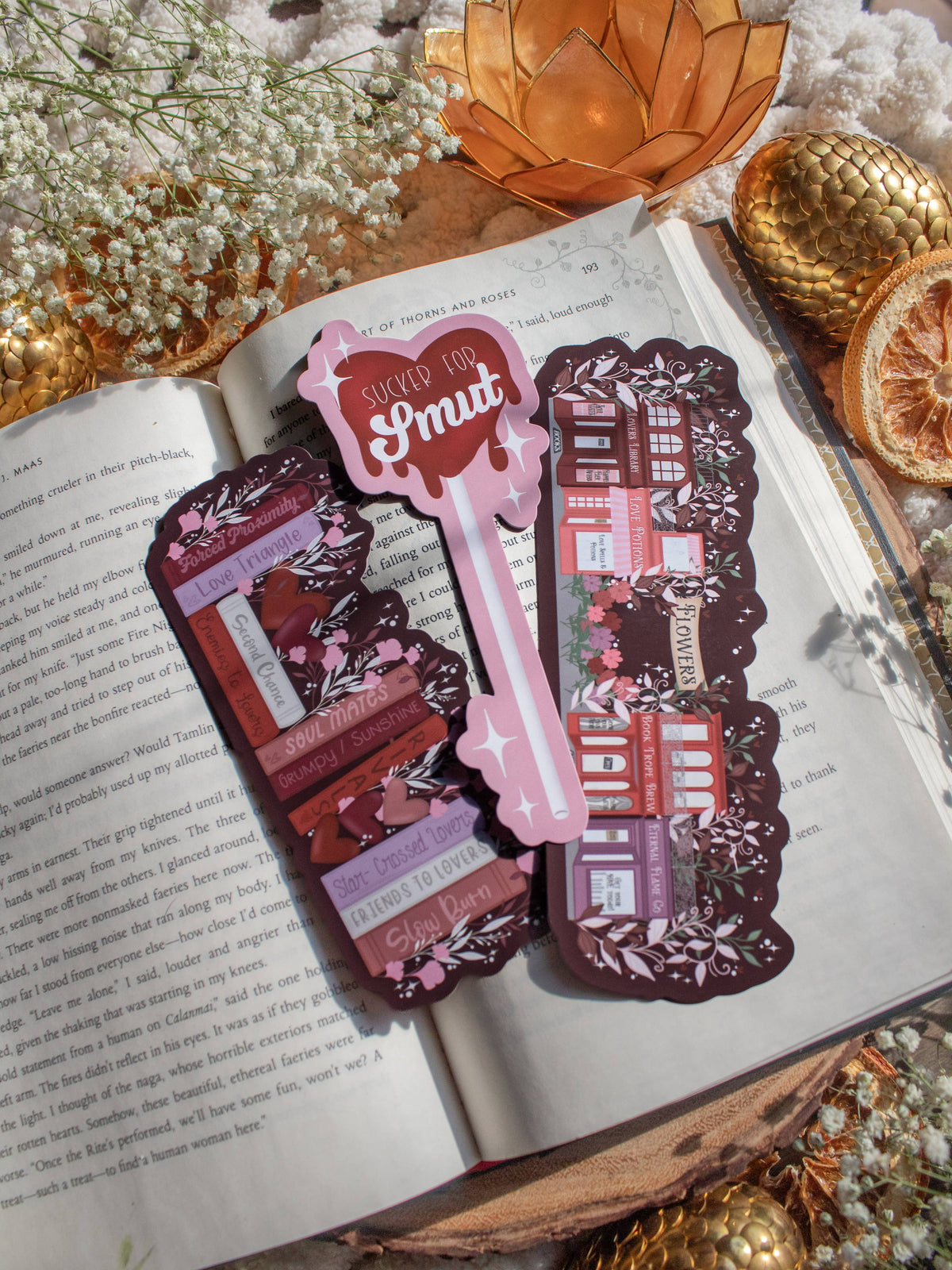 Die-Cut Bookish Bookmark