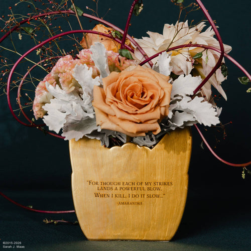 Amarantha's Curse Mask Vase | ACOTAR