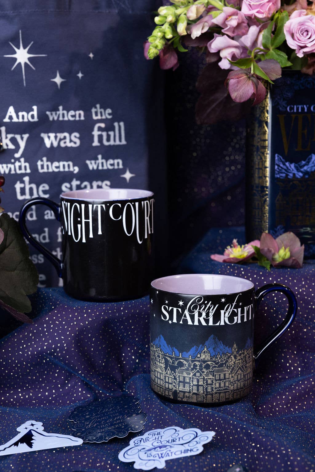 Night Court Color Changing Ceramic Mug | ACOTAR