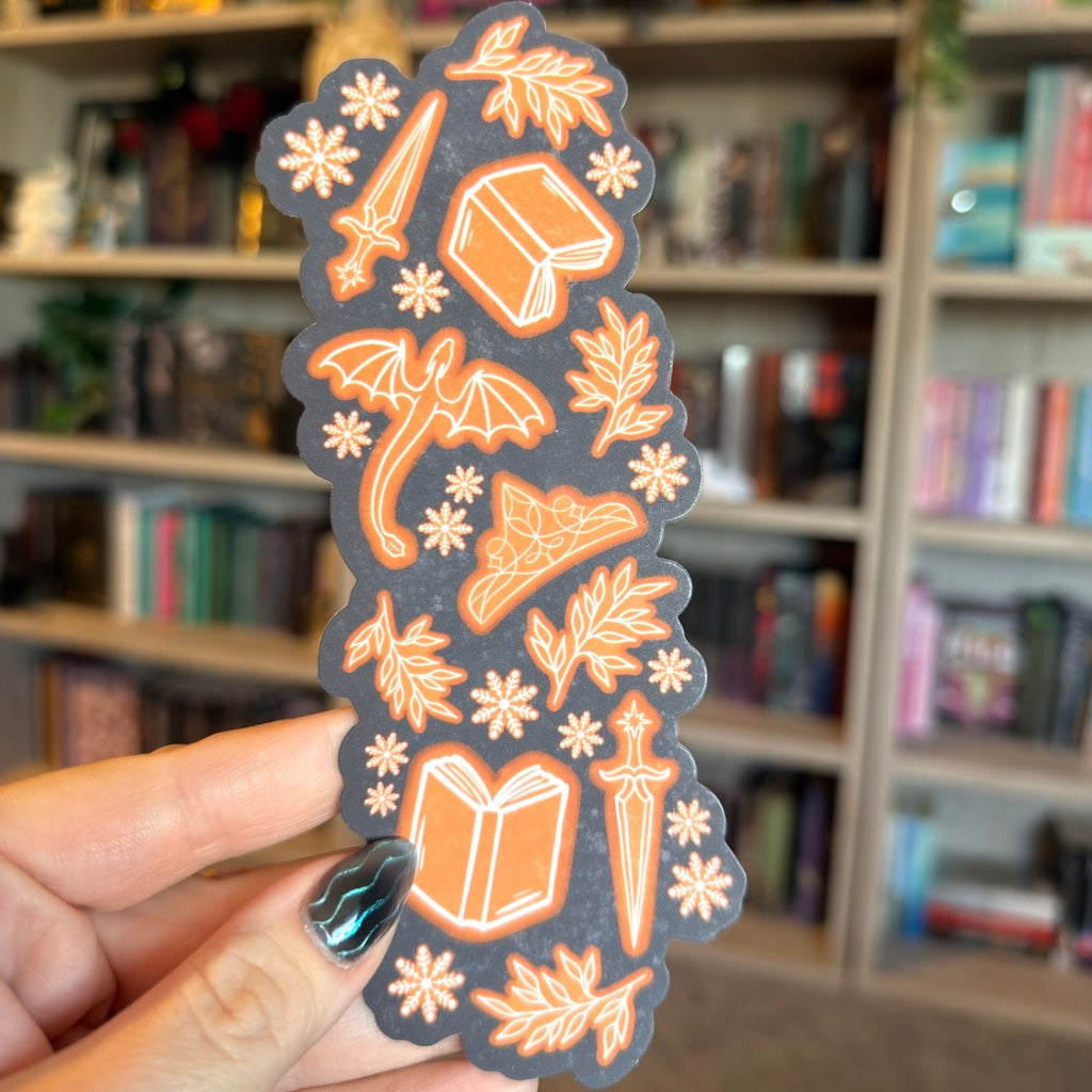 Die-Cut Bookish Bookmark