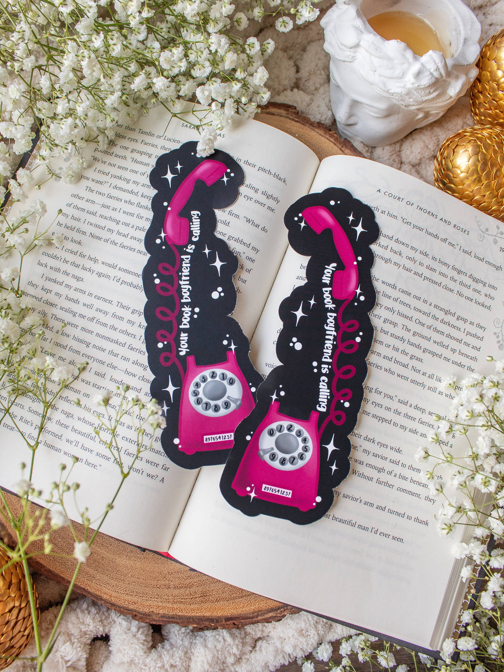 Die-Cut Bookish Bookmark