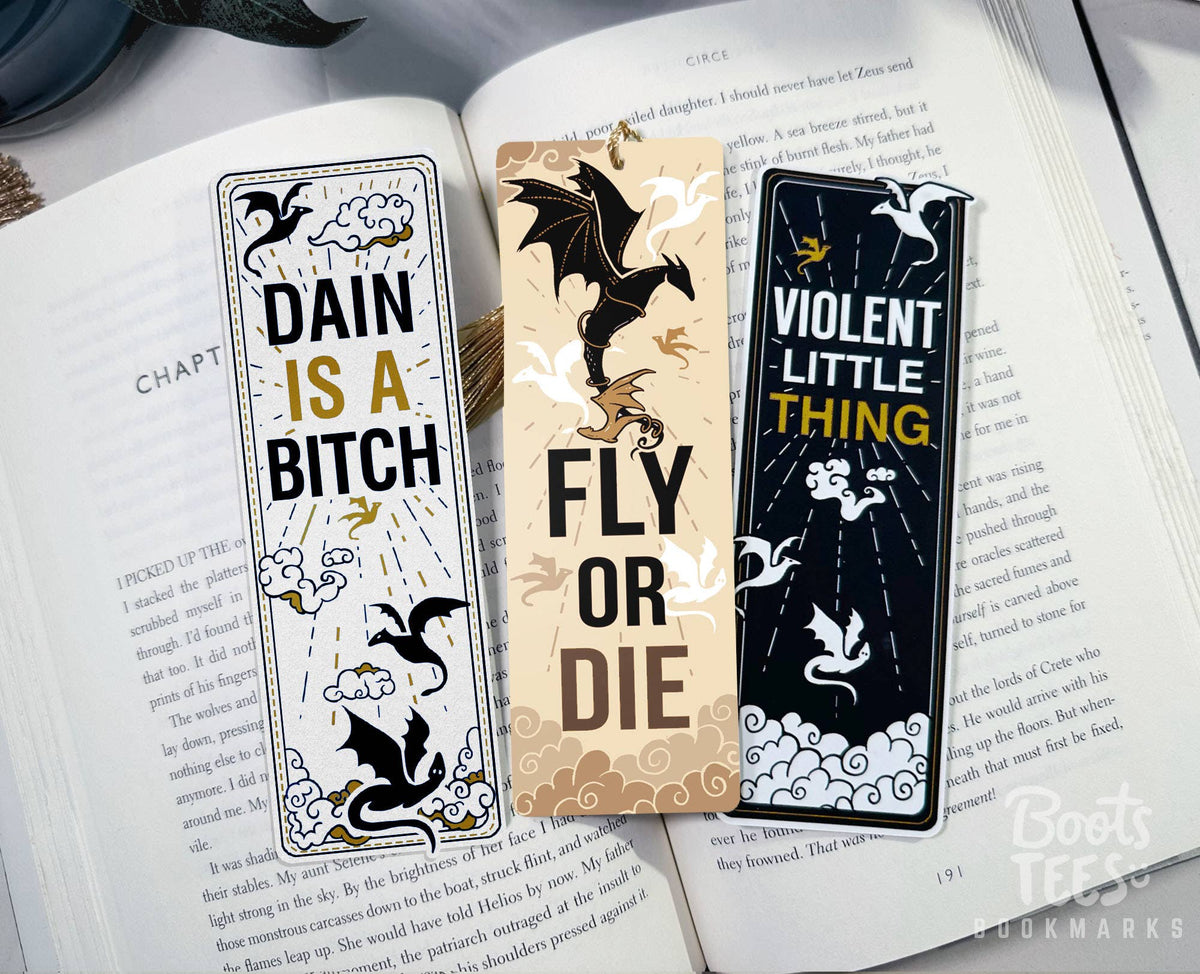 Fourth Wing Bookmark