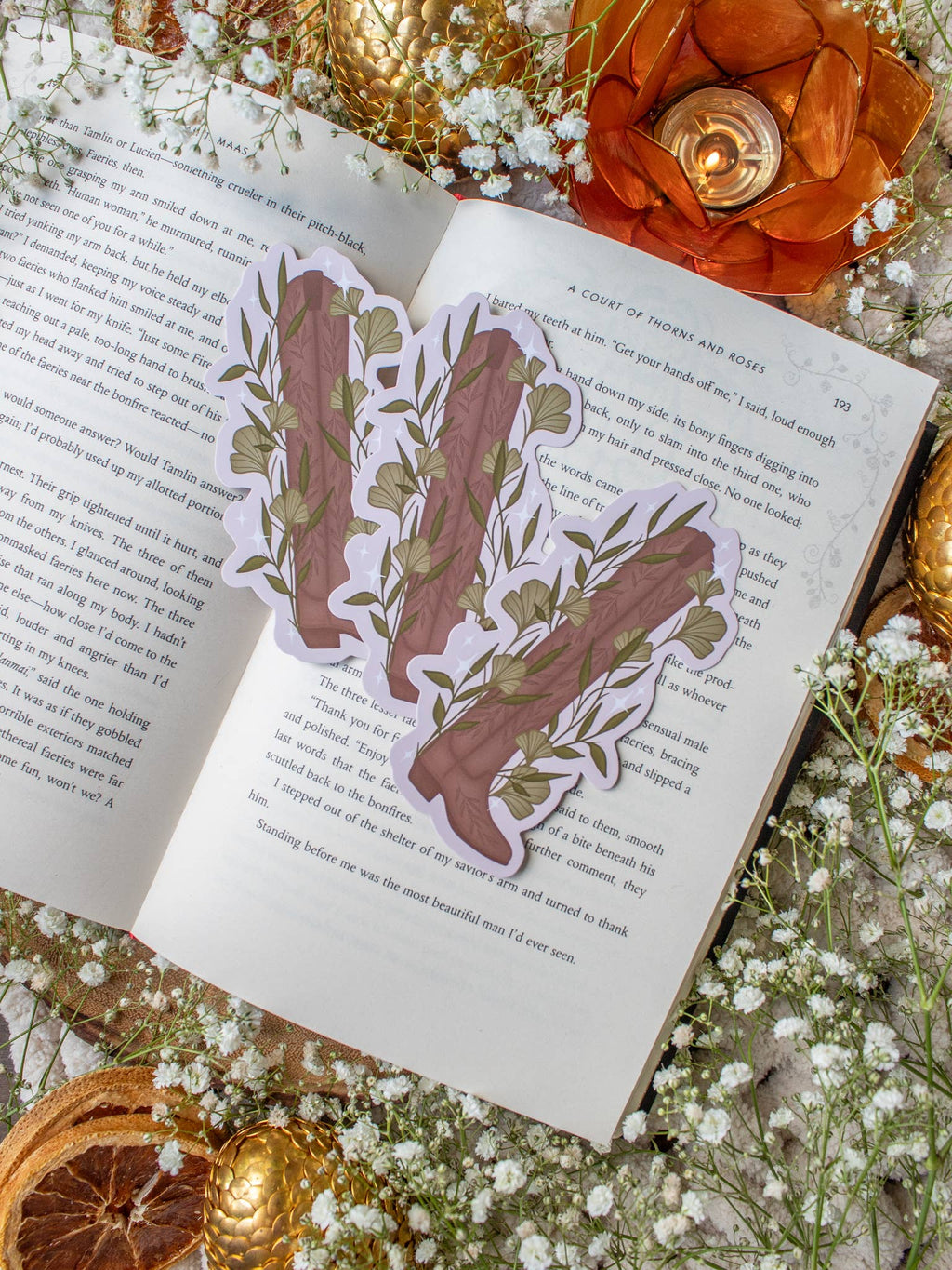 Die-Cut Bookish Bookmark